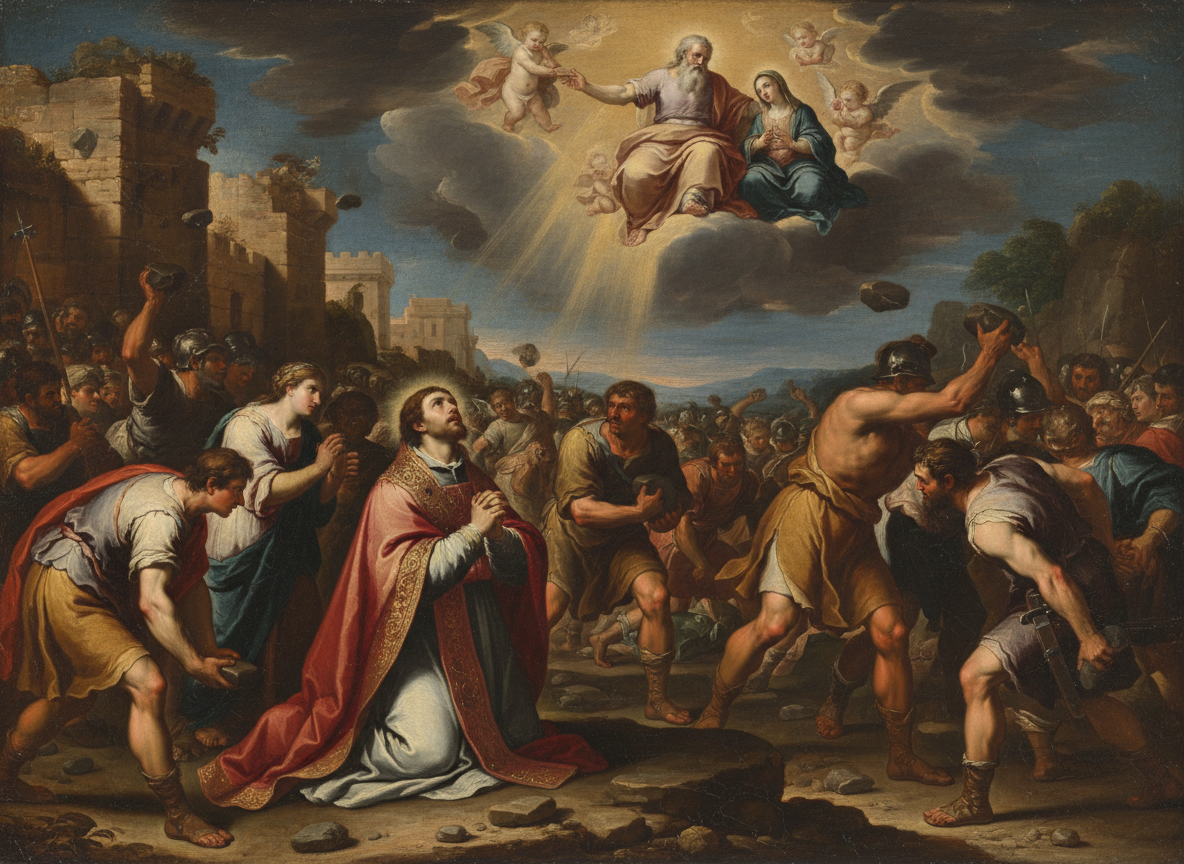 The Martyrdom of Saint Stephen, Protomartyr — Old Master painting in the style of Peter Paul Rubens